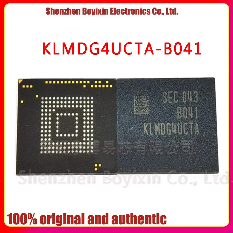

KLMDG4UCTA-B041 EMMC version 5.1 128G memory chip 153 balls