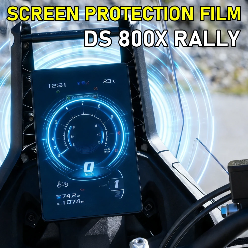 Enhanced TFT Display Rally Protection Film Dashboard Screen Protector Instrument Film