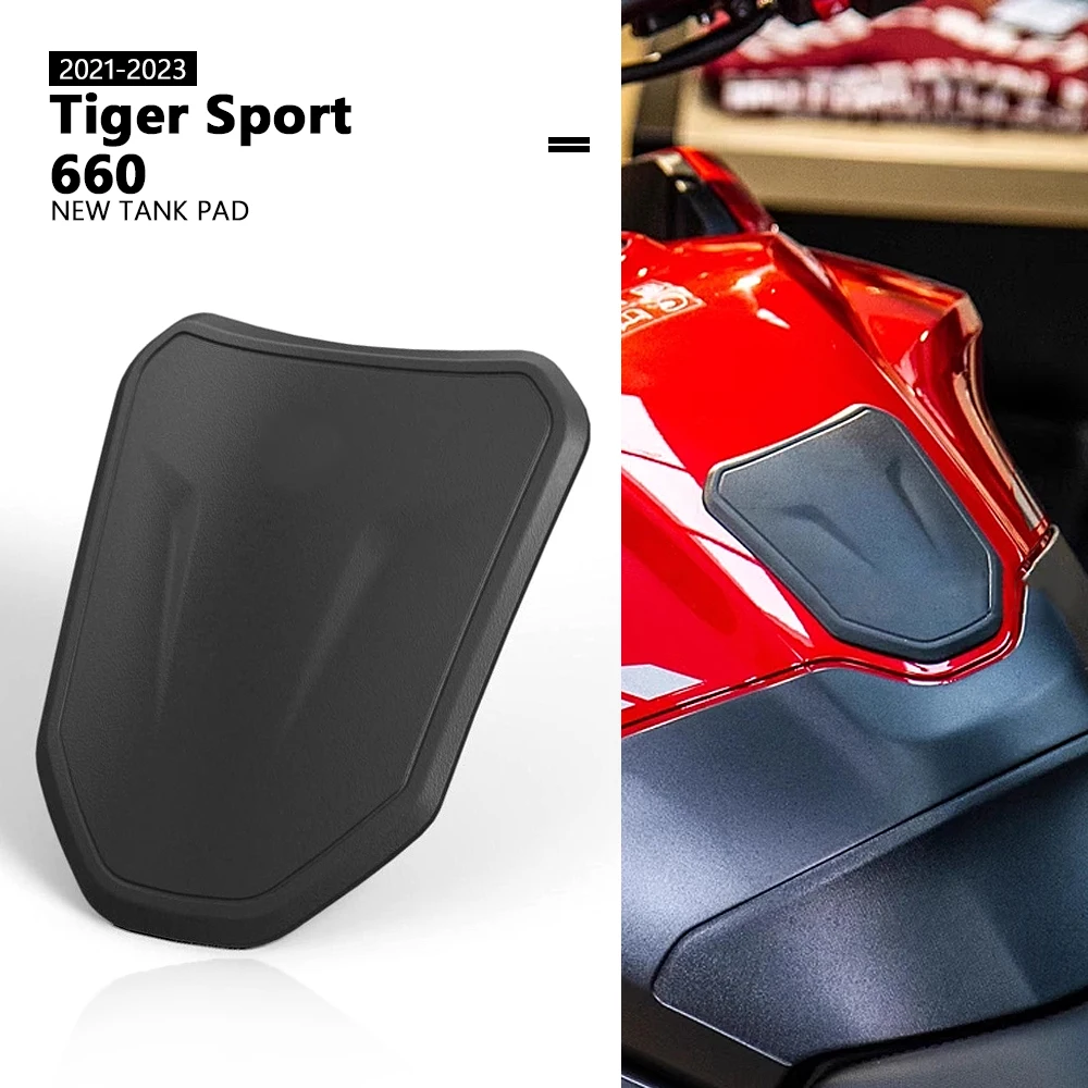 New With Logo Motorcycle Accessories Middle Fuel Tank Pad Protection Decal For Tiger Sport 660 TIGER SPORT 660 2021 2022 2023 for xiaomi redmi 10 4g 2021 redmi 10 2022 4g redmi note 11 4g mediatek full body protection tire texture soft tpu hard pc shock absorption case with kickstand orange