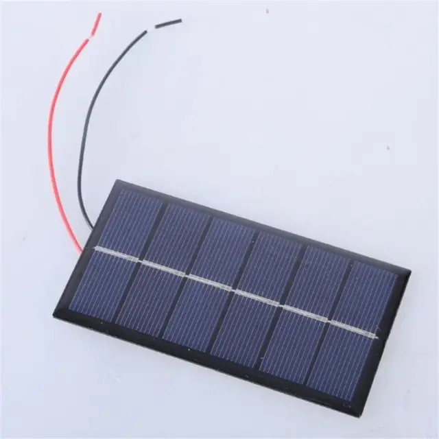 3.0V 220MA Solar Panel Dripping Glues Plate With Wire Solar Systems Module for Science And Technology Products Enduring 2