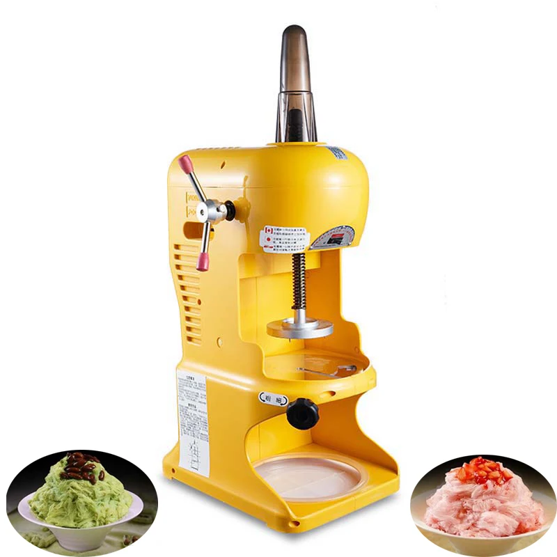 

PBOBP Automatic Ice Crusher Household Shaved Ice Machine Electric Ice Crushed Snow Cone Granizing Machine Drink Smoothie Maker