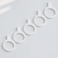 5 pinces à tissu pour travaux d'aiguille, attaches rapides pour couture, clips croisés, outils de fixation pour broderie 6
