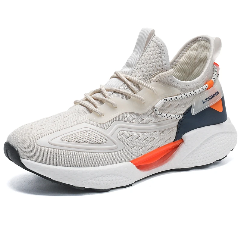 

Breathable Professional Running Shoes For Men Lightweight Men's Designer Mesh Sneakers Lace-Up Male Outdoor Sports Tennis Shoes