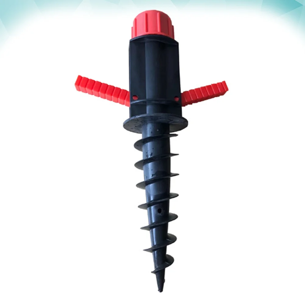 Sun Umbrella Base Holder Flag Pole Stand Beach Umbrella Stand Sandbox Screw Anchor Sand Flag Pole