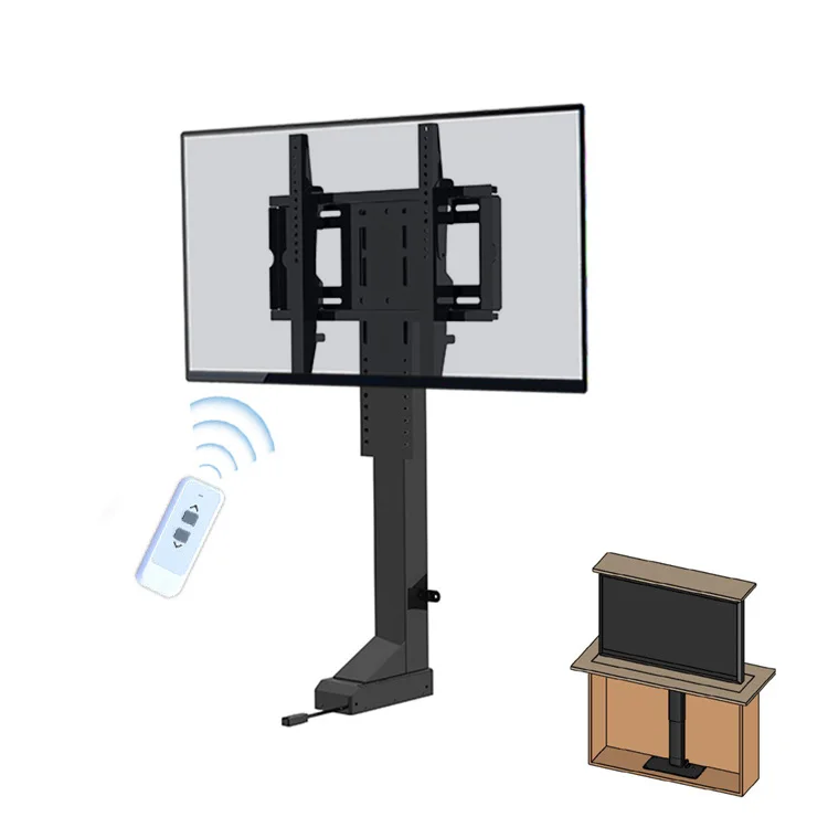 32 ~ 72 дюймовый скрытый СВЕТОДИОДНЫЙ монитор Выдвижной механизм моторизованный