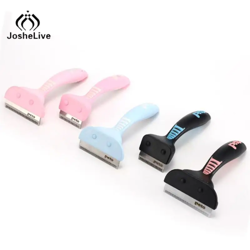 

Расческа для удаления шерсти домашних животных, щетка для груминга собак и кошек