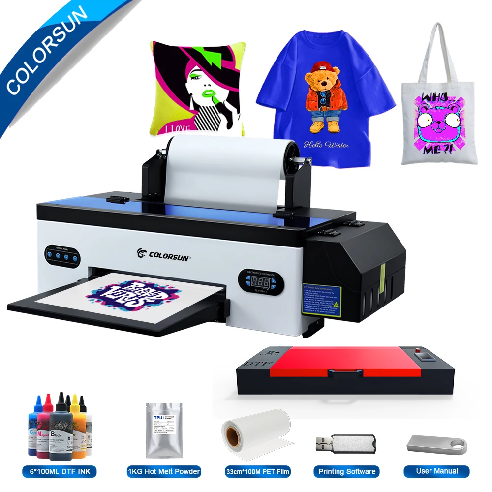 A3 DTF Printer For Epson R1390 Directly Heat Transfer Print For Hoodies  Textile Fabric DTF Printer Tshirt Printer Machine A3 - AliExpress