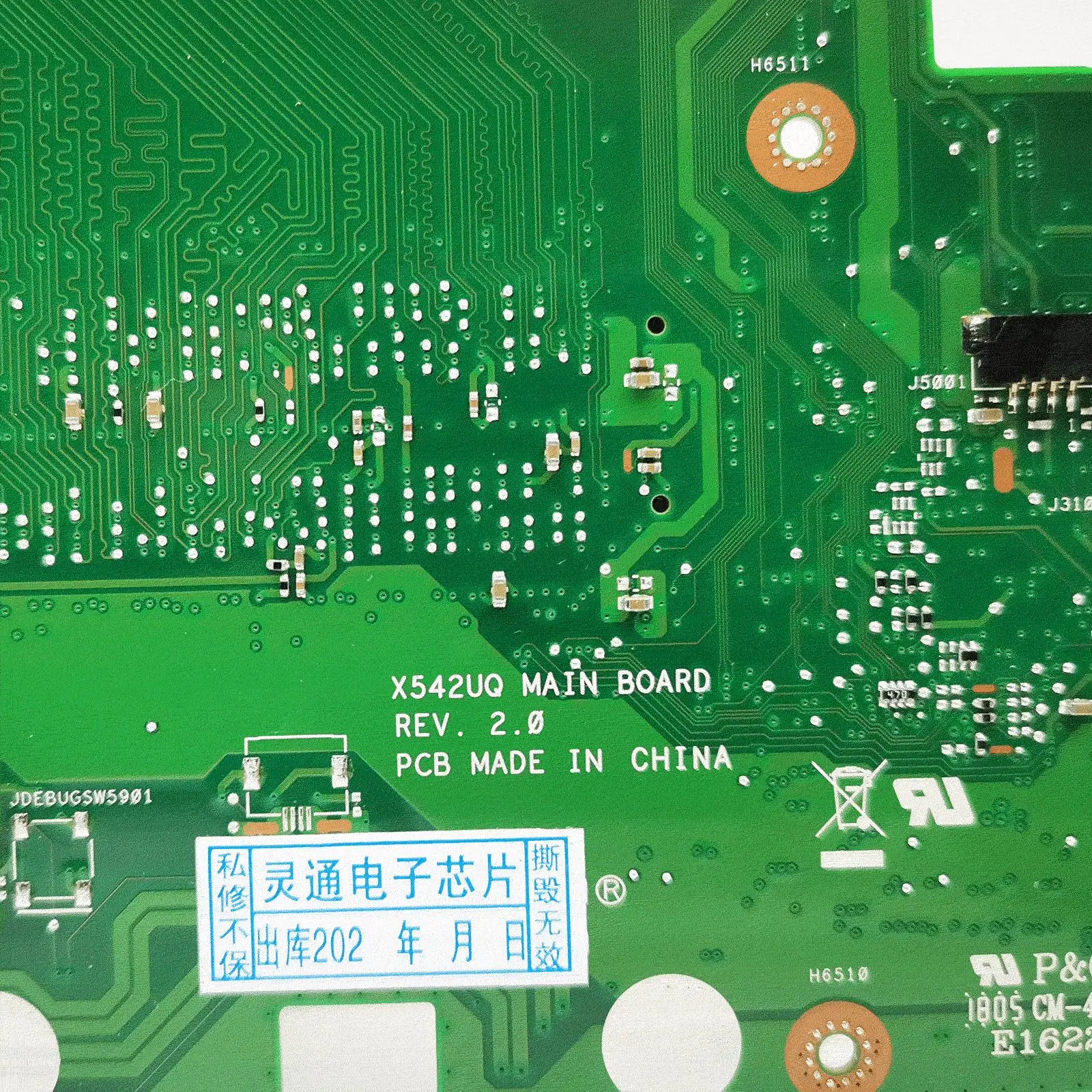 Carte Wifi ASUS Pour PC Portable – Compatible X542UQ, X542UN, X542UR, R542U