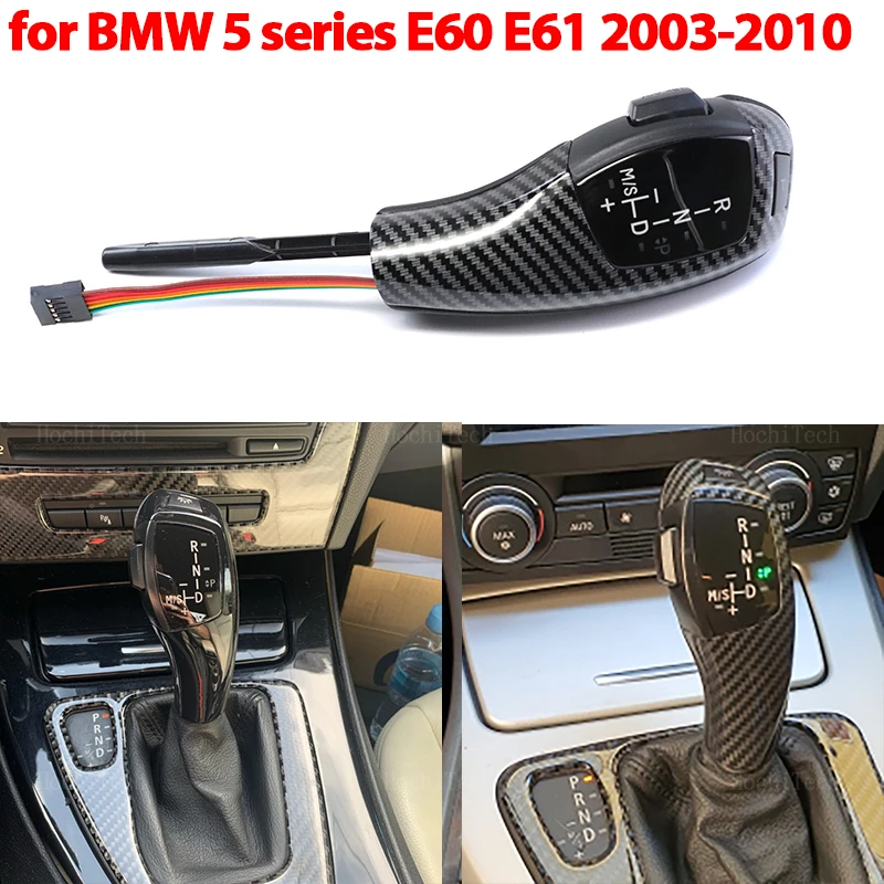 

LED Gear Shift Knob Shift Head Gear Lever Head Brand New Auto Parts for BMW 5 series E60 E61 520i 525i 528i 530i 535i 2003-2010