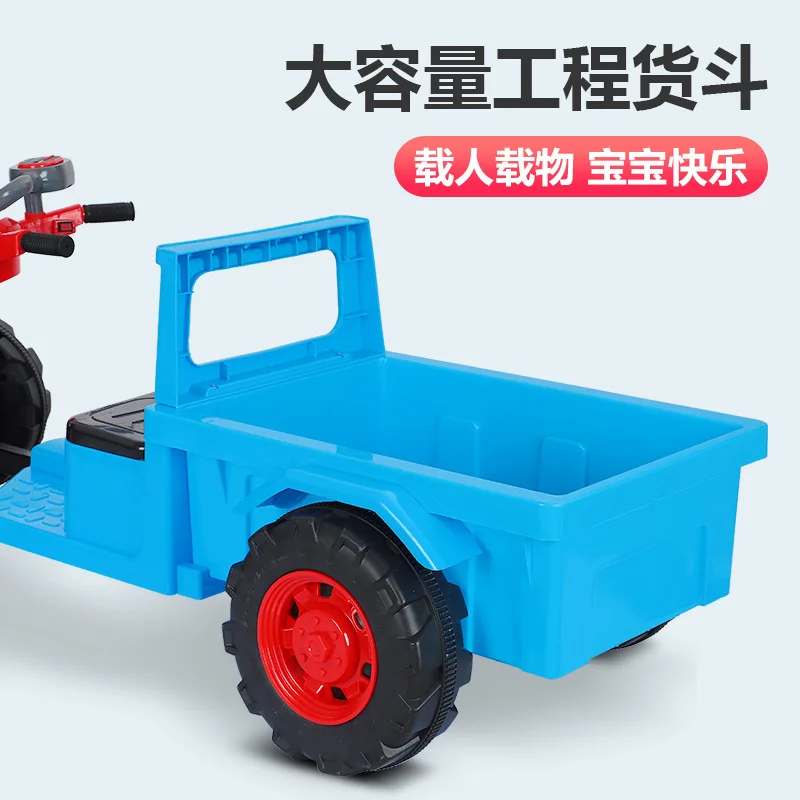 doki toy Dongfanghong tractor children new people can sit children electric motor car electric tractor