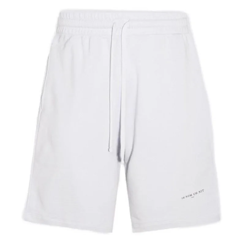 2024 Joggers IH NOM UH NIT Shorts Men Woman 1:1 Black White Hip Hop Summer Heavy Fabric Drawstring Breeches