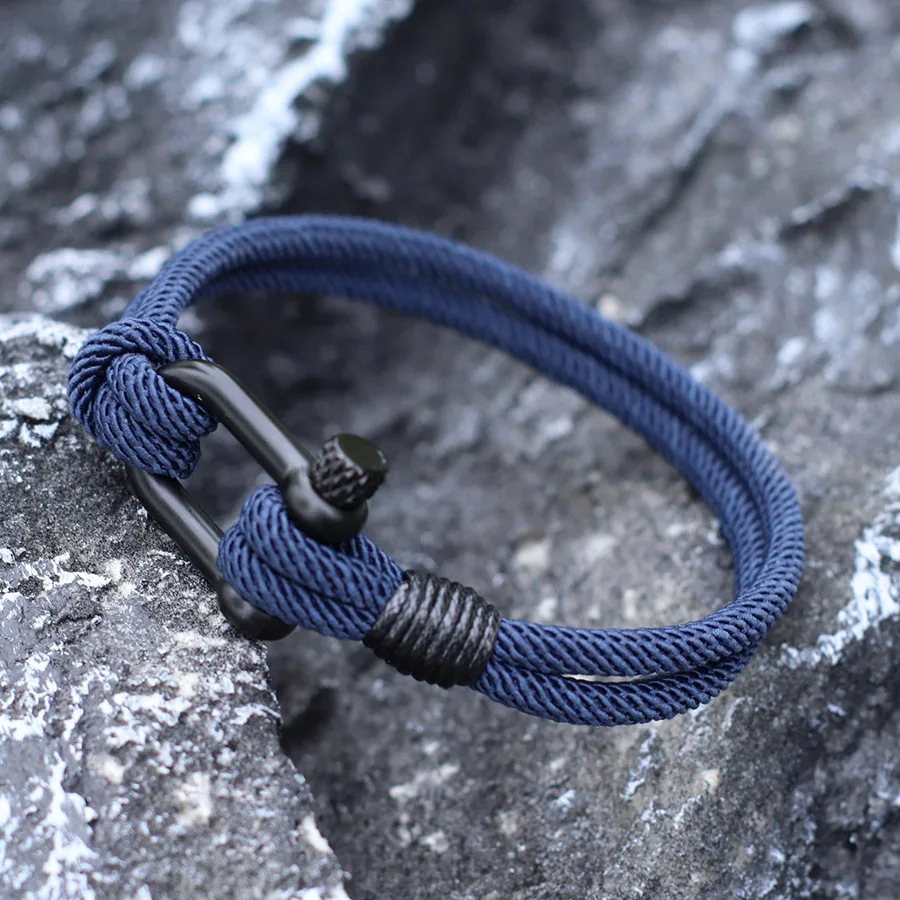 Handcrafted Milan Braided Rope Bracelet with Vachette Clasp