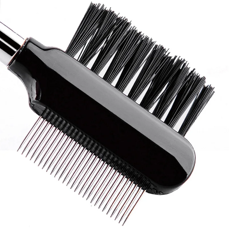 Double Head Steel Eyebrow Comb Pick Stick Eyelashes Extension Brush Eyelash Perm Lifting Separating Tools Cosmetic Makeup Tools