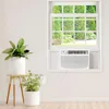 24,000 BTU Window Air Conditioner with Dehumidifier and Supplemental Heat，230V，Window AC.Ft. with Remote Control，3 Speeds, White 2
