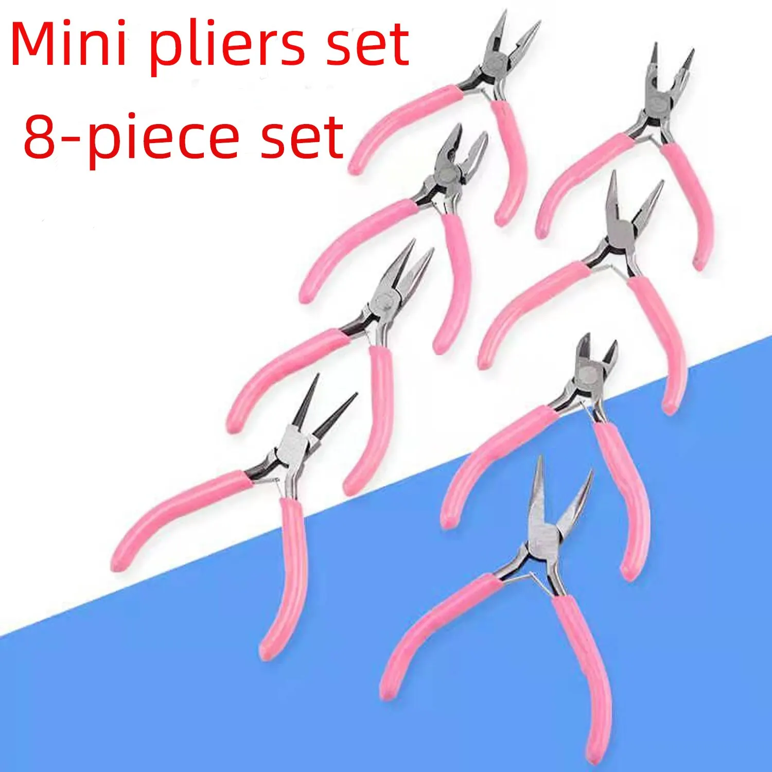 8-piece Mini Pliers Set
