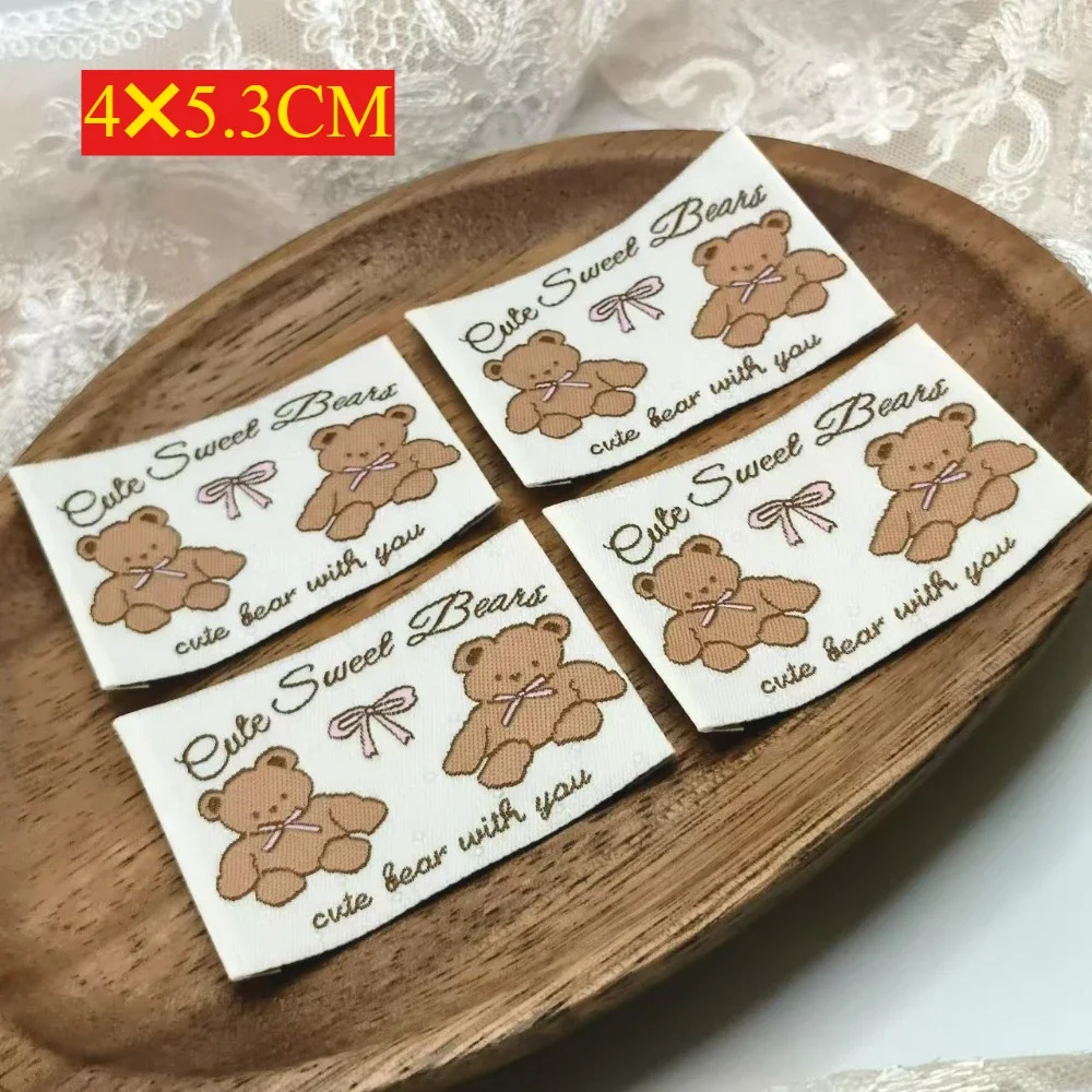 Premium 100% Cotton Fabric Care Labels for Kids Garments - Printed Wash Tags Wholesale
