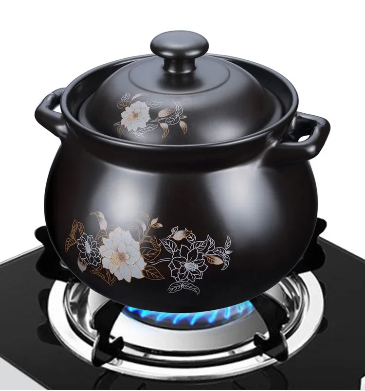 Ceramic Casserole Pot cooking