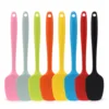 Silicone Spatula Multicolor Food Grade Non Stick Butter Cake Baking Spatula Cooking Silicone Spatula Set Cookie Pastry Scraper 5