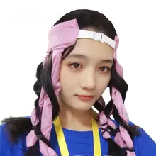 

Hair Rings Heatless Curling Rod Headband DIY Hair Styling Tool Headband For Curls Hair Rollers Sleeping Soft Octopus Head Bands