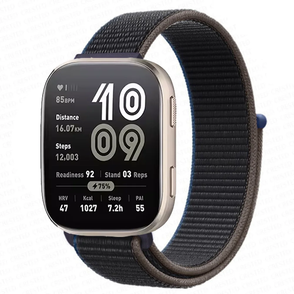 Nylon Loop Watchband Bracelet - 22mm Strap Replacement