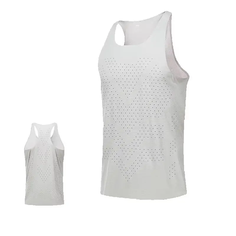 Magliette da Corsa per Uomo, Top Aderenti da Palestra, T-shirt per Fitness e Maratona, Abbigliamento Sportivo per Basket - Image 3