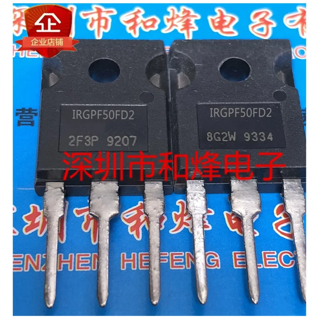 

ТРАНЗИСТОР полевого эффекта IRGPF50FD2 GPF50FD2 TO-247 28A/900V IGBT