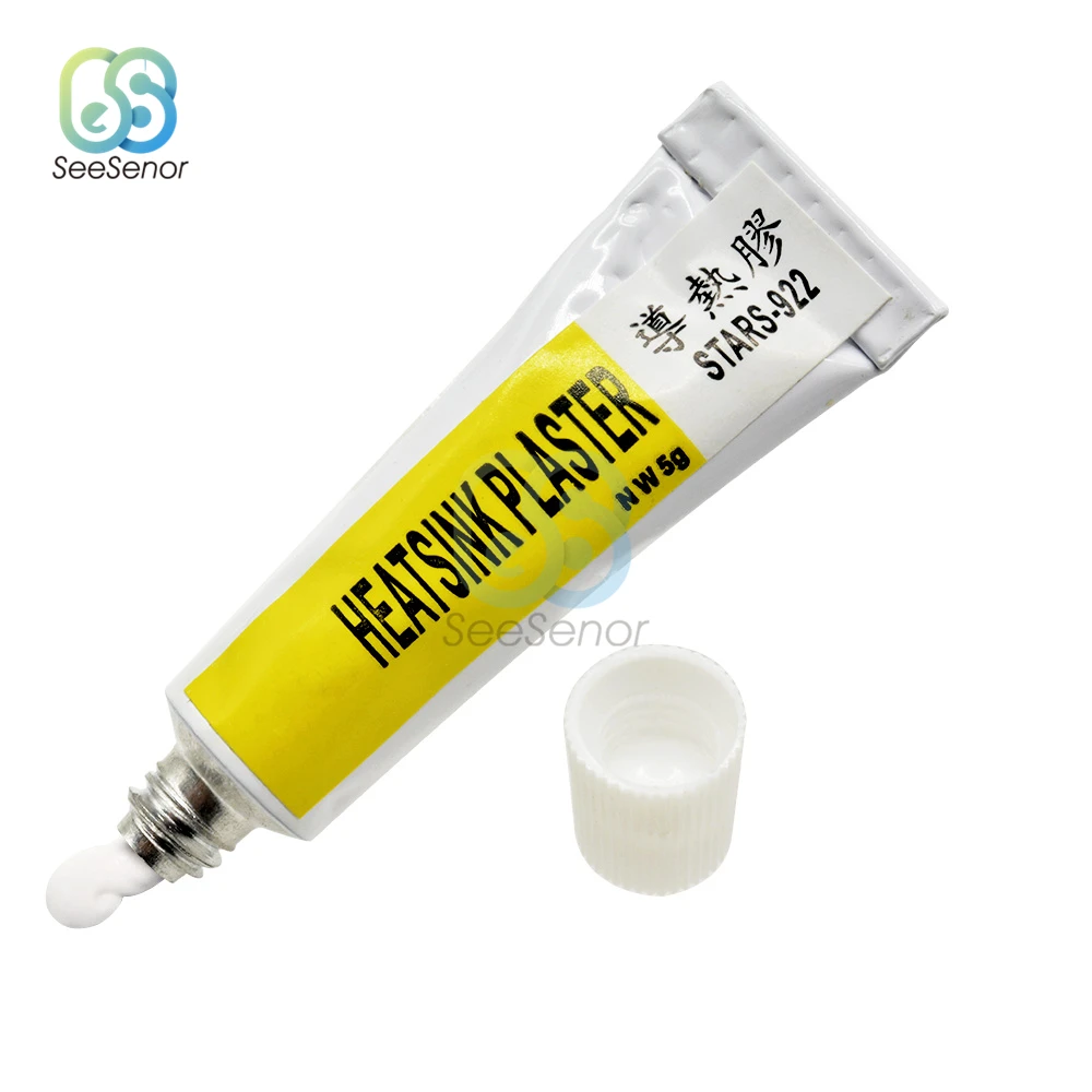 Silicone Compound Thermal Conductive Grease Paste Heatsink Plaster Adhesive Glue CPU GPU Chip Cooling HY510 HY410 HY710 HY810 5pcs eu rohs heatsink plaster cpu gpu thermal silicone adhesive cooling paste strong adhesive compound glue for heat sink sticky