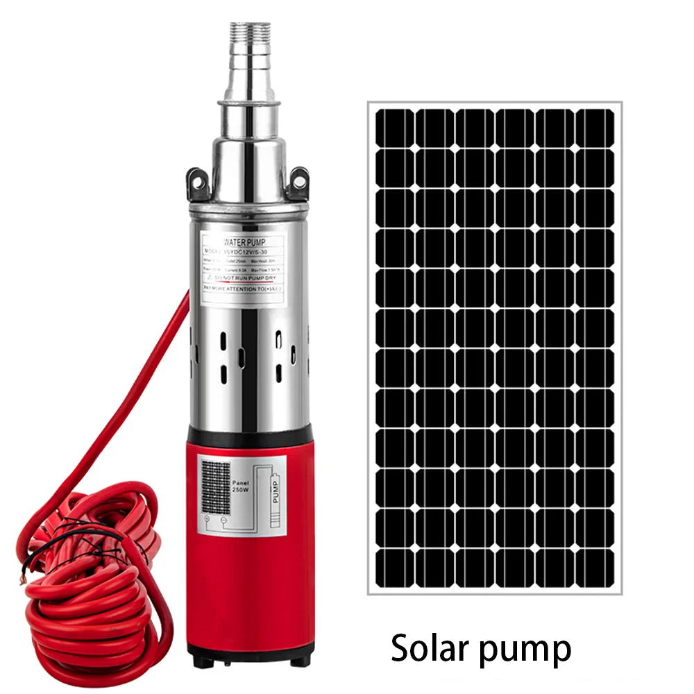 Dc Solar Water Submersible Pump 24v Dc 260W 24V DC Solar Brushless
