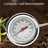 Multi-use Compost Soil Tester Meter Measuring Probe Portable Soil Water Hygrothermograph Monitor for Garden Lawn Plant Pot 2