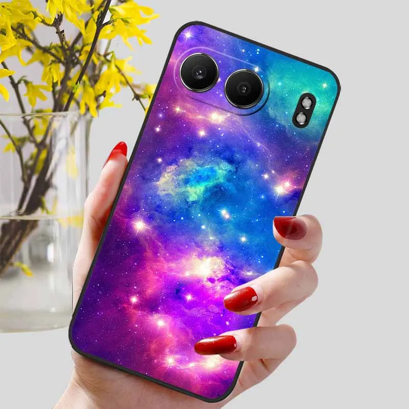 Elegant Black Marble TPU Soft Phone Cover - Fashionable Silicon Back Protector