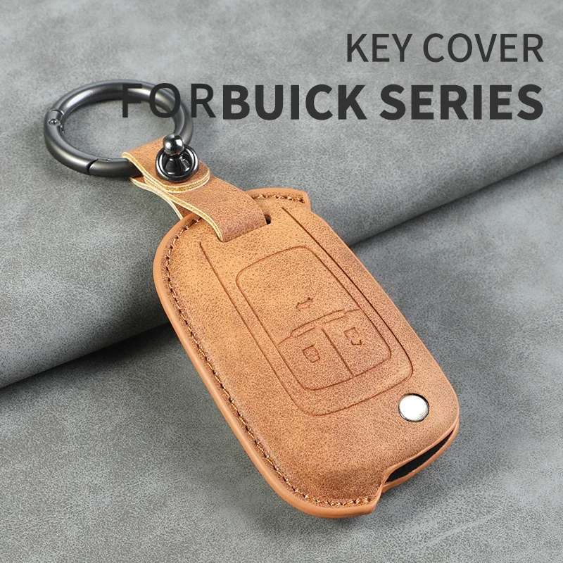

Leather Car Flip Key Case Cover for Chevrolet for Buick Cruze Aveo Trax Sail Malibu Captiva Vauxhall Astra Corsa Insignia Mokka