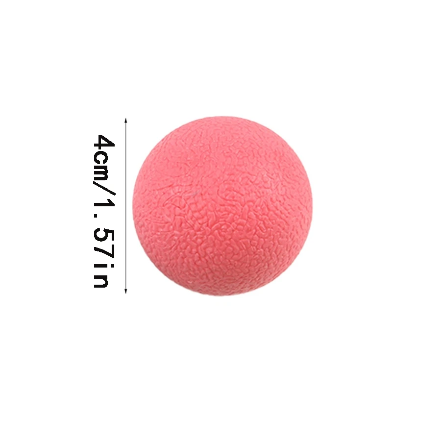 1pcs pet puppy toy ball grinding solid rubber ball bite resistant elastic pet toy