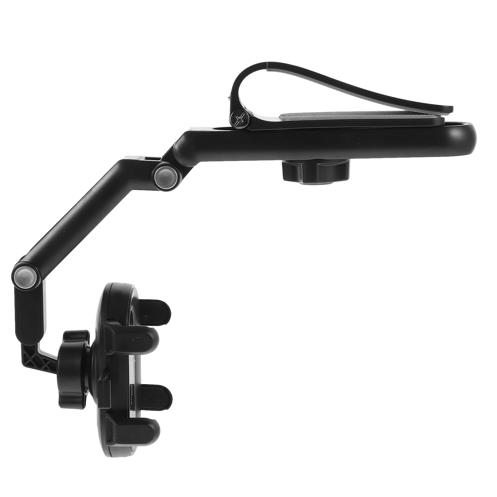 

Mobile Phone Holder Mount for Car Rear View Mirror Camera Fold Sun Visor Abs Adjustable Cellphone