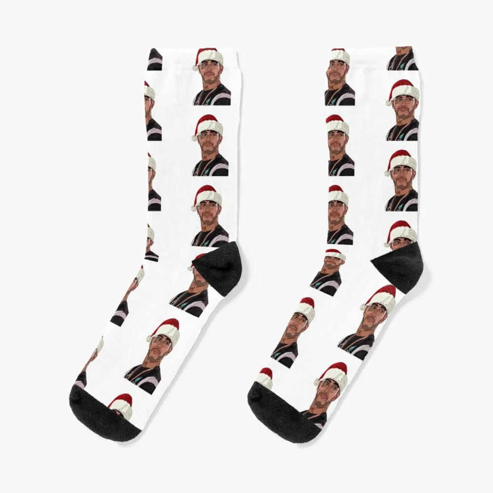 Lewis Hamilton Santa Hat Socks Socks Ladies Gift For Men la hermandad de la sabana santa