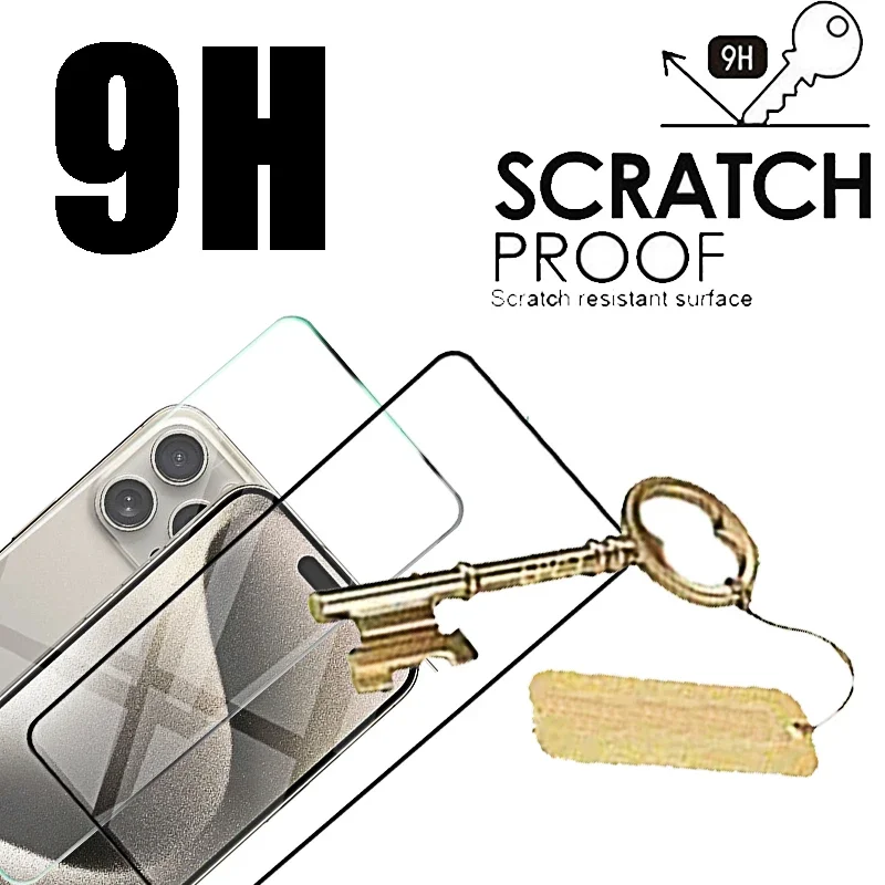 Premium Tempered Glass Screen Protector - 4-Pack