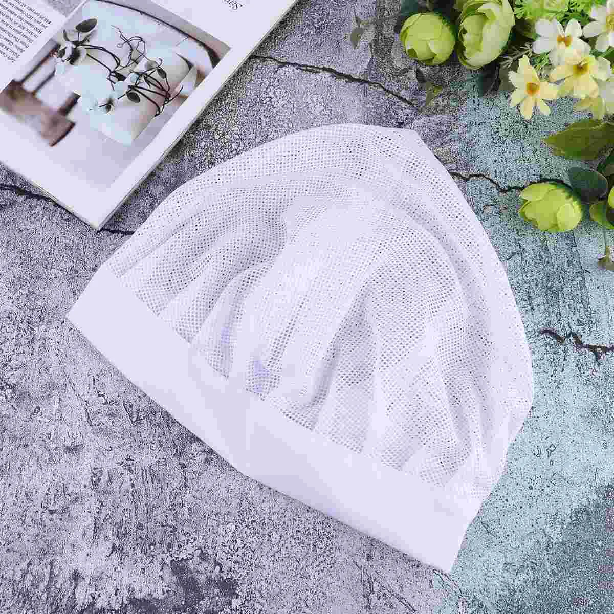 Hair Cover Net Breathable Hair Cap Mesh Hair Cap Air Mesh Polyester Cap Athletic Baseball Hat Sleeping Cover for Ladies new arrival women ladies soft rayon snood hair net crocheted hair net hot sale accessories cheveux femme hair bun cover