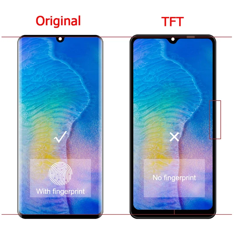 Display For Huawei P30 Pro LCD With Frame P30 Pro VOG-L09