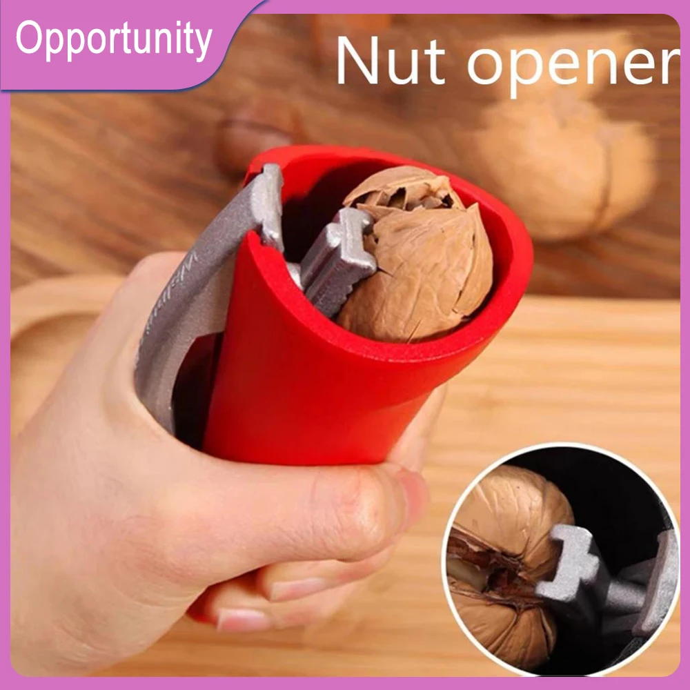 Funnel Nutcracker Novel Kitchen Accessories Walnut Opener Pliers To