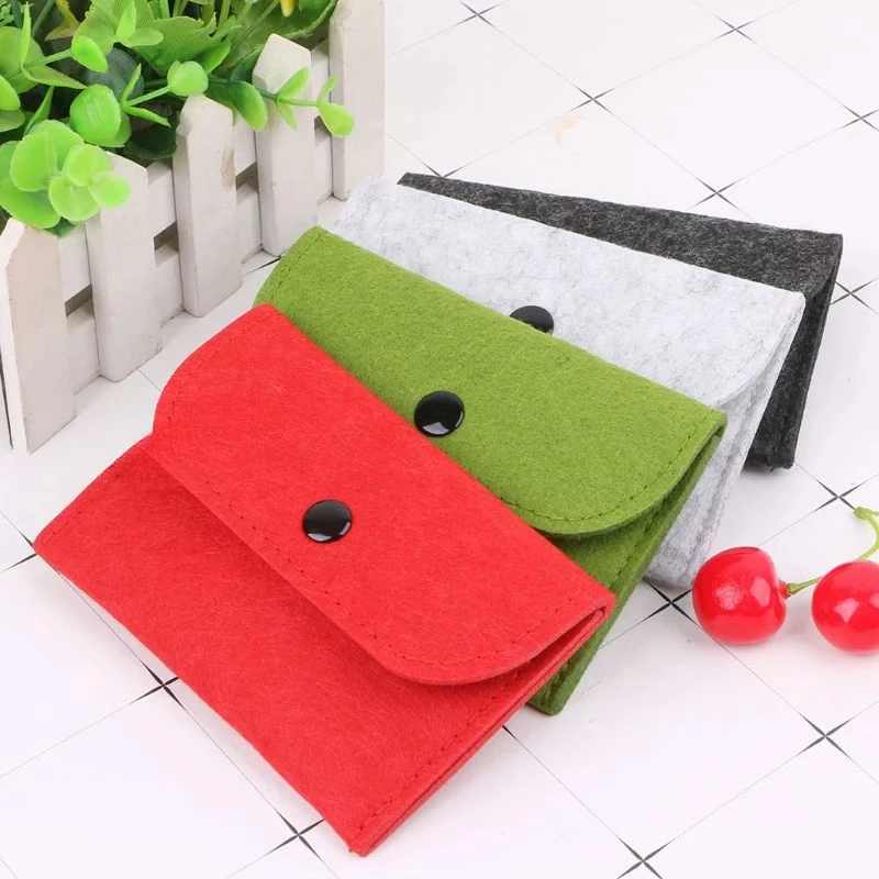 Unisex Felt Coin Purse Bag Women Girls Mini Zipper Coin Wallet Case Casual Square Money Change Card Key Holder Pouch 4 Unisex Felt Coin Purse Bag Women Girls Mini Zipper Coin Wallet Case Casual Square Money Change Card Key Holder Pouch 4