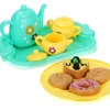 Simulation Teapot Teacup Mini Container Simulated Toys Girl Realistic Kids Pretend Stylish Child 2