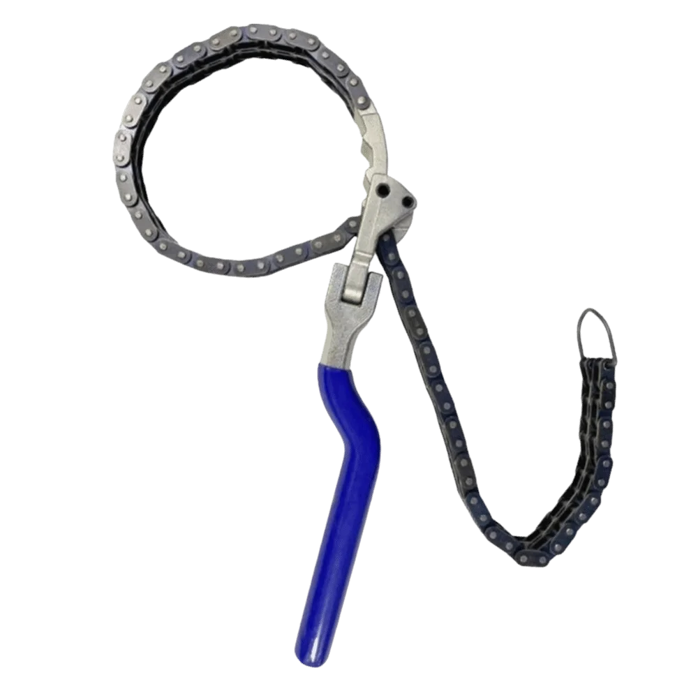 Hochleistungs-Kettenfilter-Schlüssel mit Verstellbarem Griff, Doppelreihiger Ketten-Ölfilter-Schlüssel, Ergonomisches Design mit Langem Griff – Detail 10