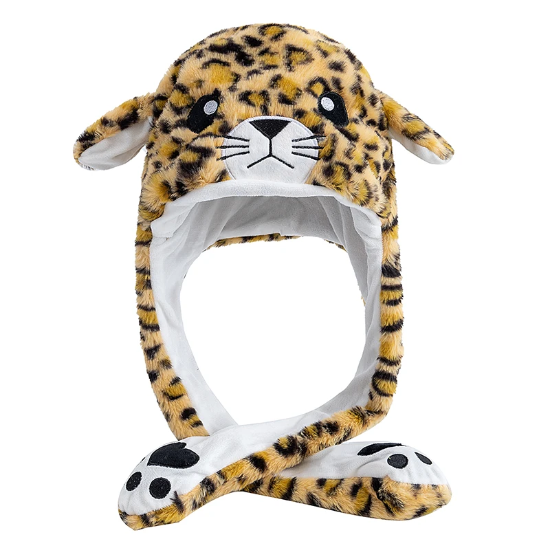 Heißer Verkauf Unisex 3D Tier Stil Nette Gemütliche Hut Ohr Moving Up Winter Hut Für Paar Männer Frauen Kaninchen Ohren Schöne plüsch Hut Geschenk ﻿ – Detail 27