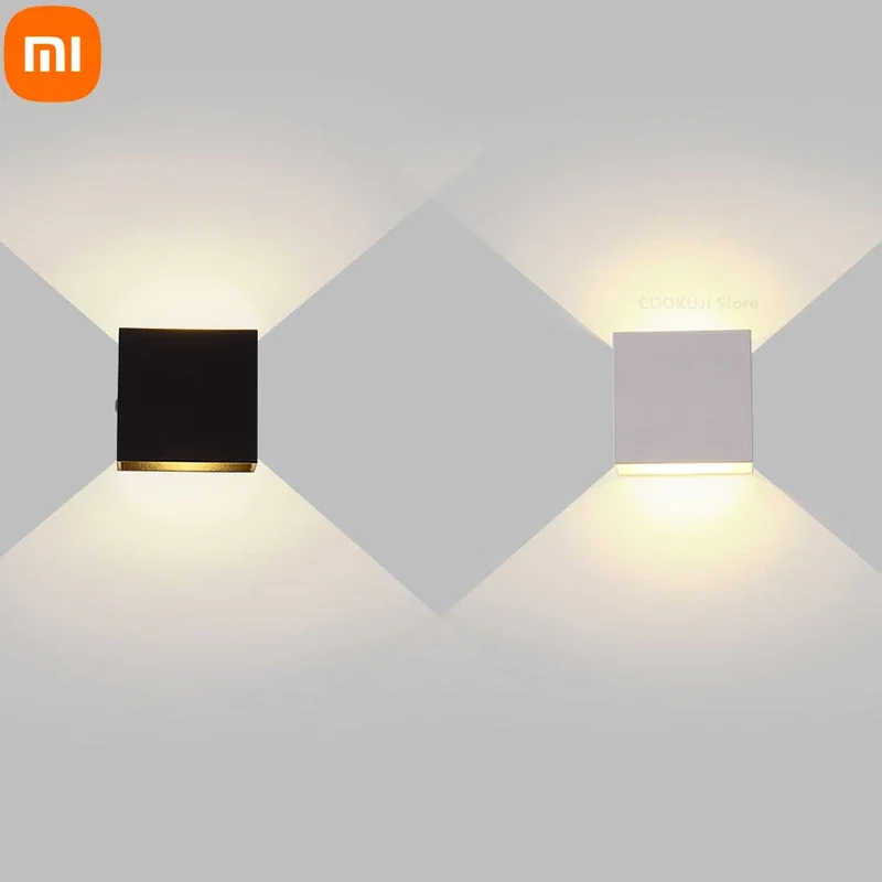 

Xiaomi 6W Up and Down Wall Lamps LED Aluminium Wall Light LED Wall Lamp for Bedroom Living Room Corridor Aside Lighting