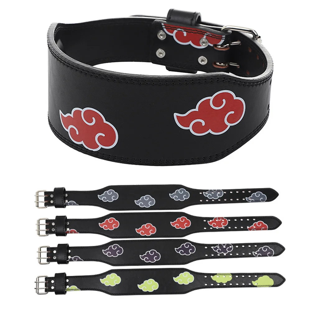 

Professional Leather Fitness Buckle Weightlifting Belt Adjustable Gym Waist Belts for Squats Training Bodybuilding Lumbar Brace