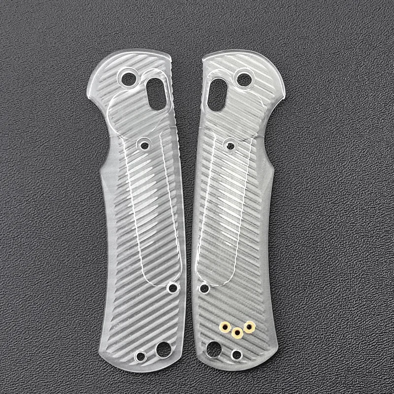 

Прозрачный нож на заказ, акриловая ручка, весы для подлинного Benchmade griвзlian 551, ножи с опорным валом, винты, запчасти «сделай сам»