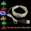 20m USB LED String Lights Fairy String Lights Warm White 1