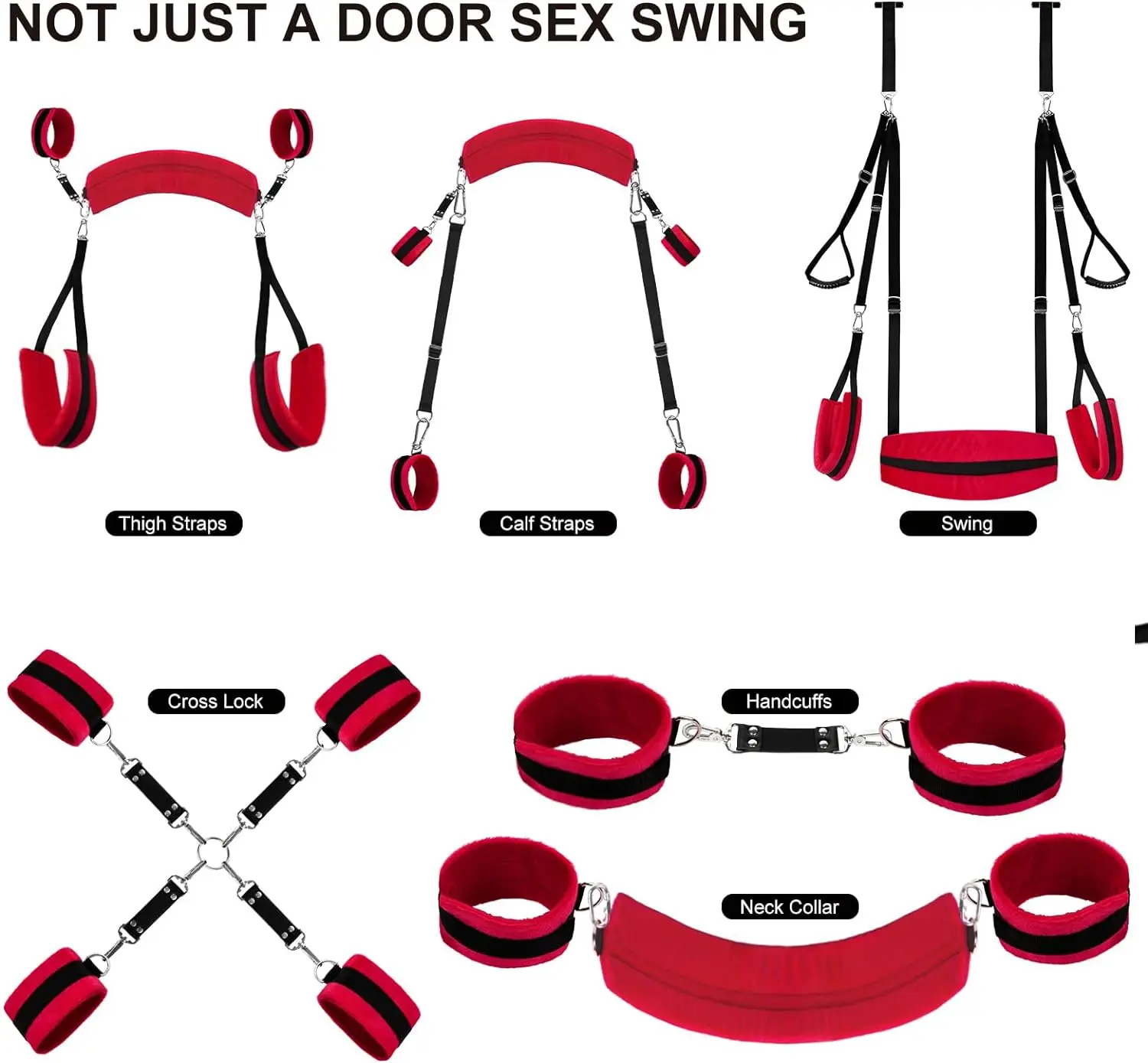 5 in 1 Sex Sling Swings BDSM Bondage Hangmat Kit