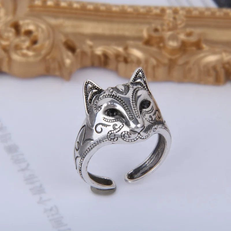 Anillo Circonita Anillo Ajustable Cola De Zorro Plata 925 - Aurora Tears Con Circonitas DR0132W Anillo Cola Zorro