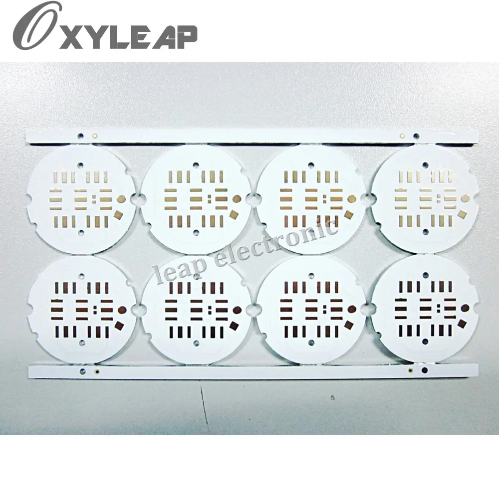 LED PCB White Aluminum Printed Circuit Board Single Layer pcb From Prototype To Mass Production