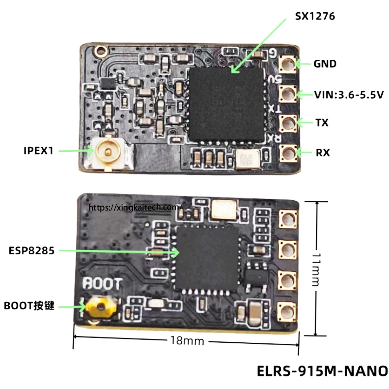 FPV Receiver BETA FPV ELRS Nano ExpressLRS 915MHz Long Range For FPV Long Range Racing Drone DJI Drone Accessory